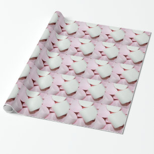 marshmallows wrapping paper