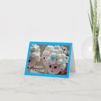 *MARSHMELLOW HEADS SAY *HAPPY 10th BIRTHDAY*