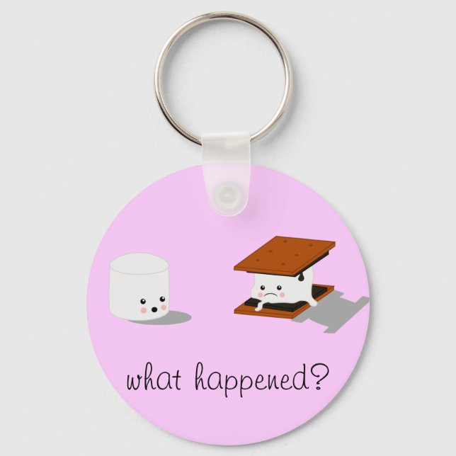 marshmellows key ring (Front)