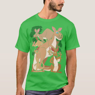 Marsupial Kangaroo Lover Australian Animal Kangaro T-Shirt