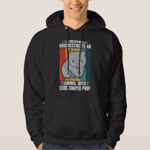 Marsupial Wombat For A Wombat Nerd Hoodie