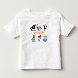  MARSUPIALS -Wildlife - Endangered animals - Toddler T-Shirt