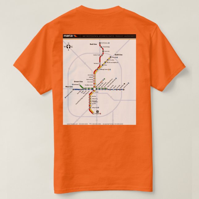 MARTA Circa 2020 Quick System Overview T-Shirt (Design Back)