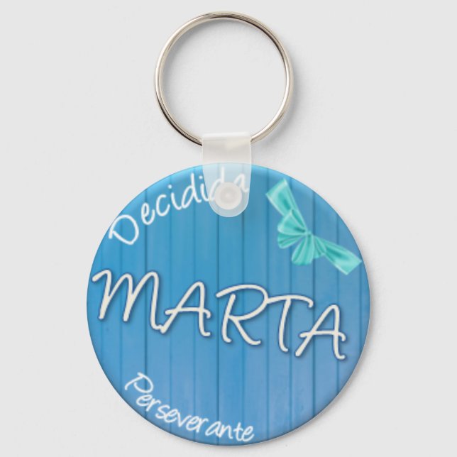 MARTA - Summer Style Key Ring (Front)