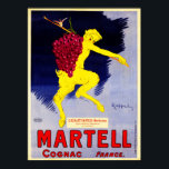 MARTELL COGNAC France Art Deco Leonetto Cappiello Poster<br><div class="desc">Restored! High resolution reproduction, Photoshop sharpened for crisp prints, digital retouched and restored for tears, smudges, and missing elements. MARTELL COGNAC France Art Deco Leonetto Cappiello Poster.</div>