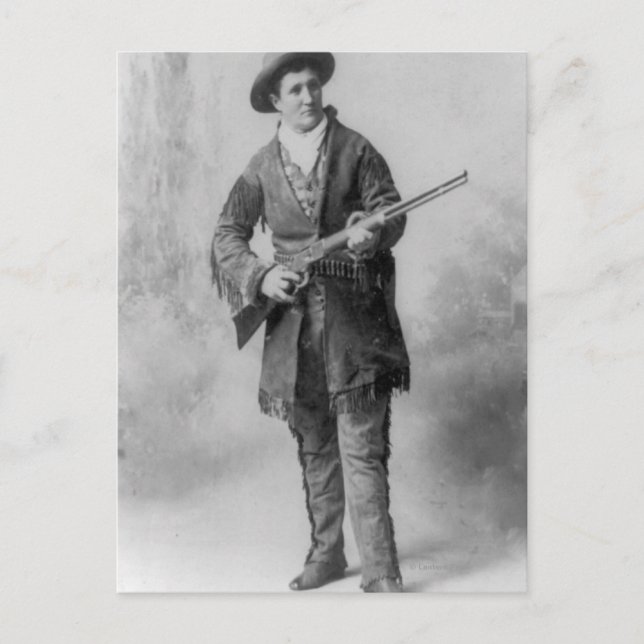 Martha Canary "Calamity Jane" Postcard (Front)