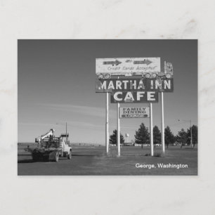 Martha Inn- George, Washington Postcard
