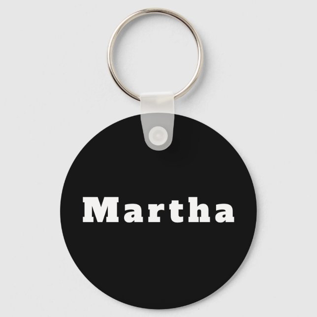 Martha Key Ring (Front)