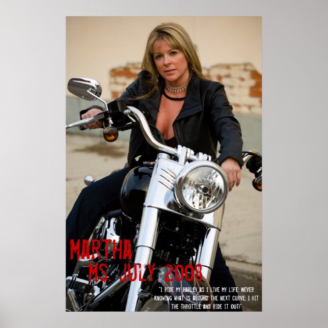 Martha, Ms. July 2008 Poster (Front)