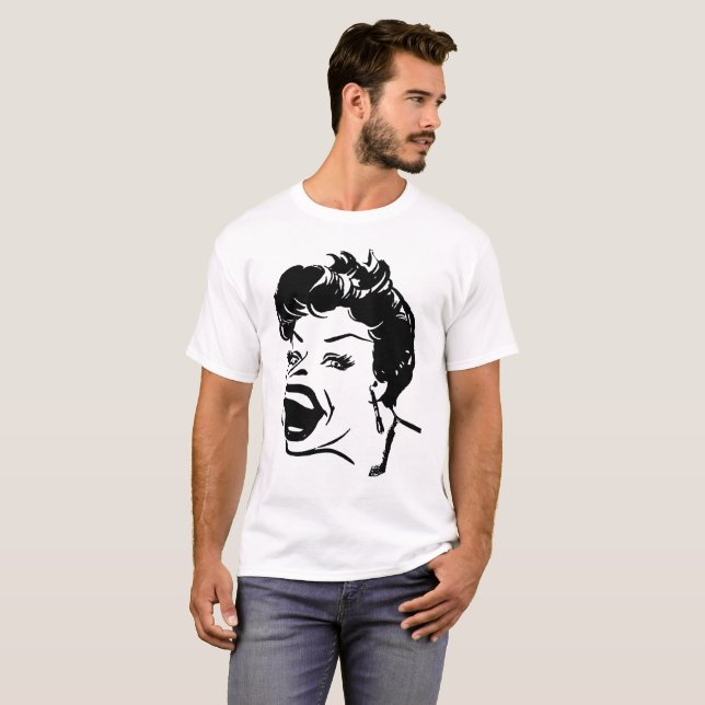 Martha Raye 1955 Las Vegas T-Shirt (Front Full)