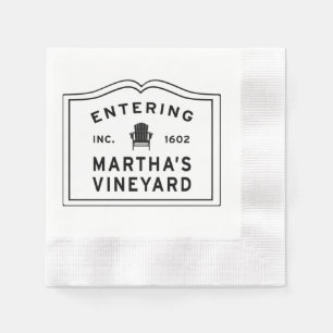 Martha's Vineyard Adirondack Chair Napkin