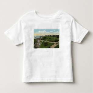 Martha's Vineyard, Aerial View of Ocean Park Toddler T-Shirt