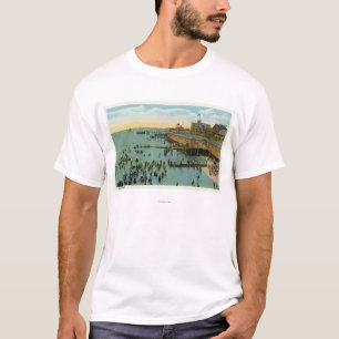 Martha's Vineyard, Aerial View of the Beach T-Shirt
