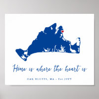 Martha's Vineyard Housewarming Gift Vineyard Haven