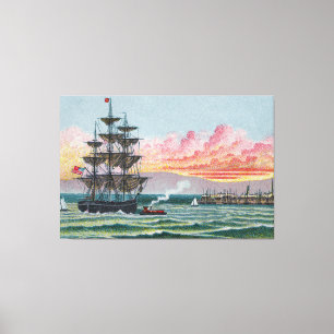 Martha's Vineyard Large Wrapped Canvas