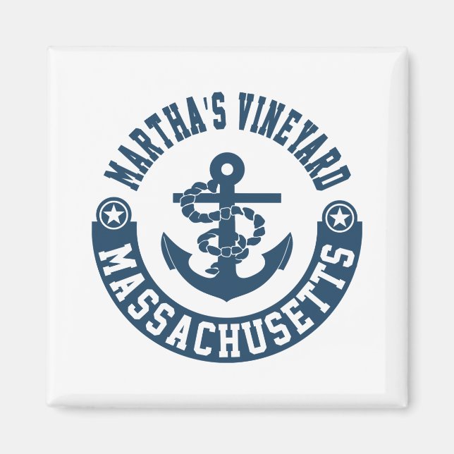 Martha's Vineyard Massachusetts Magnet (Front)