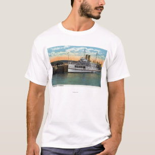 Martha's Vineyard, Sankaty Steamer at Wharf T-Shirt