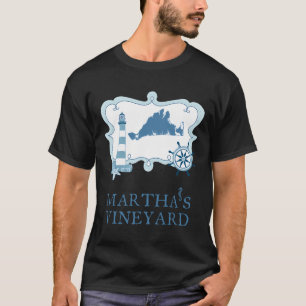 Martha'S Vineyard Summer Style Clothing Lighthouse T-Shirt