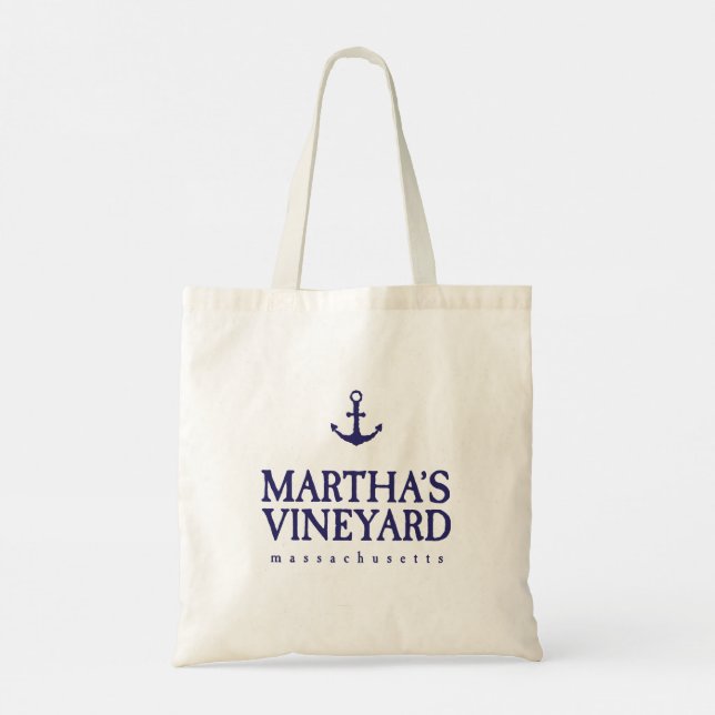 Martha's Vineyard Tote Bag (Back)