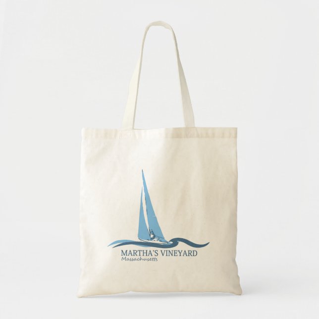 Martha's Vineyard. Tote Bag (Front)