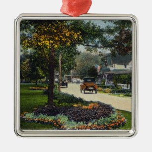 Martha's Vineyard, View of Hartford Park Metal Tree Decoration