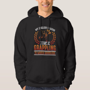 Martial Art Fighting Brazilian Jiu Jitsu Grappling Hoodie