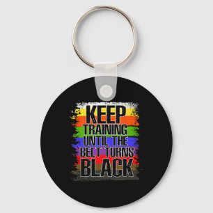 Martial Artist Black Belt - Tae Kwon Do - Karate  Key Ring