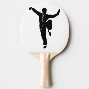 Martial Artists - Choose background color Ping Pong Paddle
