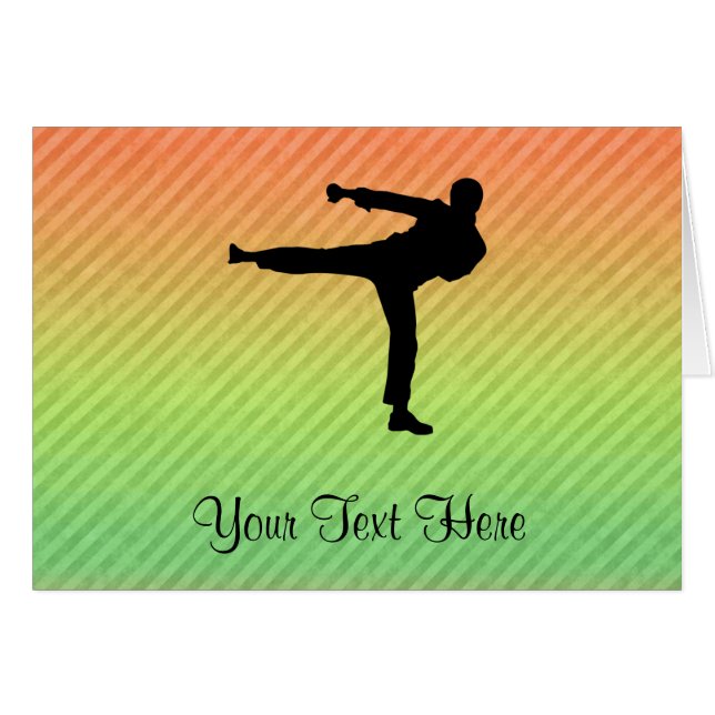Martial Arts (Front Horizontal)