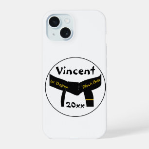 Martial Arts 1st Degree Black Belt iPhone 15 Case