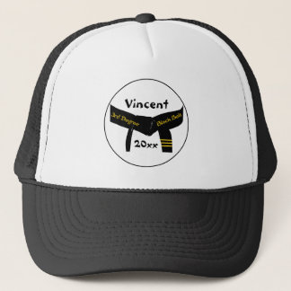 Martial Arts 3rd Degree Black Belt Trucker Hat