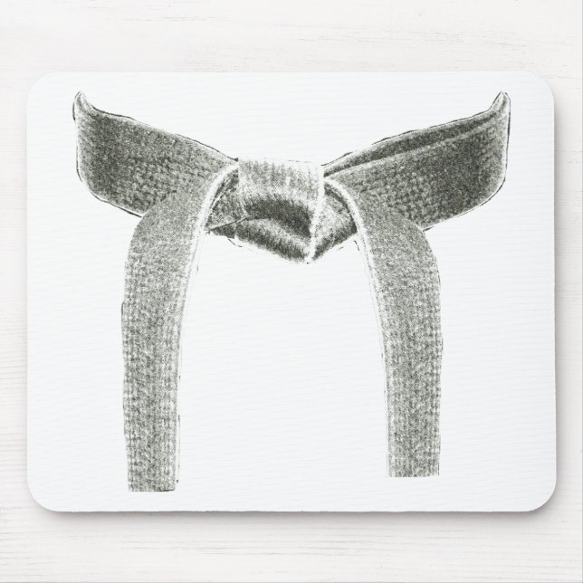 Martial Arts Belt Design Mouse Pad (Front)