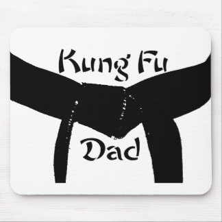 Martial Arts Black Belt Kung Fu Dad Mouse Pad