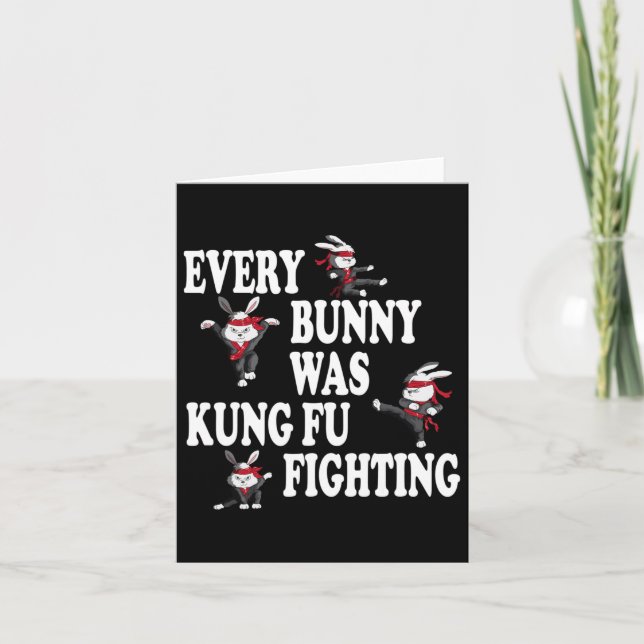 Martial Arts Boxing Fight Training Practice Fights Card (Front)