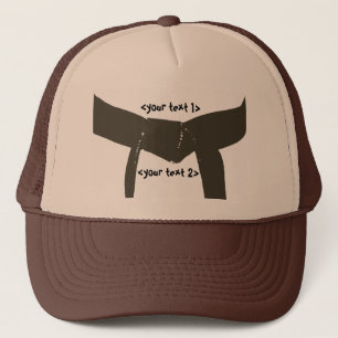 Martial Arts Brown Belt Trucker Hat