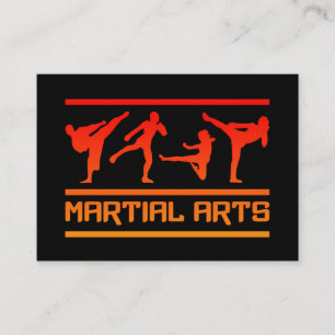 Martial Arts business cards - customise!