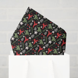 Martial Arts Christmas Tissue Paper
