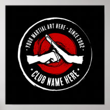 Martial Arts Club Poster