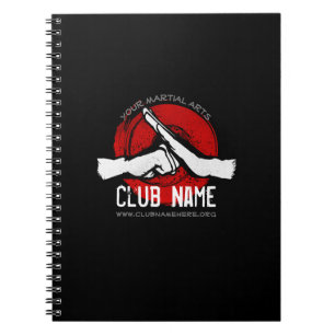 Martial Arts Club Spiral Notebook
