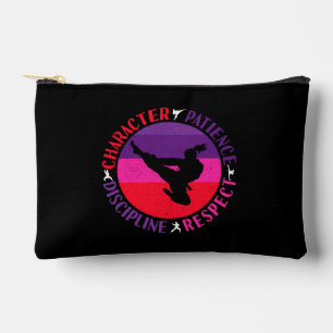 Martial Arts Core Values - Karate Accessory Pouch