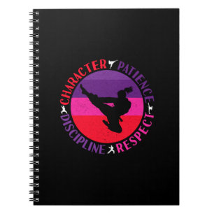 Martial Arts Core Values - Karate Notebook