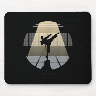 Martial Arts Discipline Strength Karate Taekwondo Mouse Pad