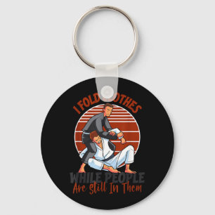 Martial Arts Fighter Judo Karate Brazilian Key Ring