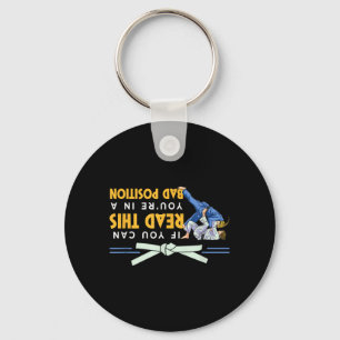 Martial Arts Fighter Judo Karate Brazilian Key Ring