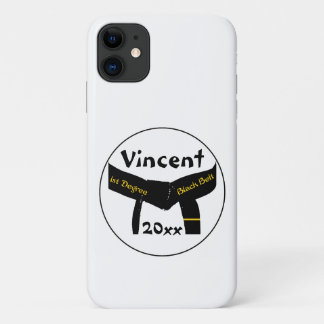 Martial Arts First Degree Black Belt iPhone 11 Case