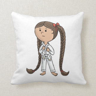Martial Arts girl Pillow