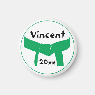 Martial Arts Green Belt Magnet