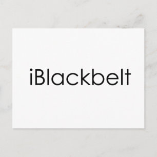 Martial Arts iBlackbelt Postcard