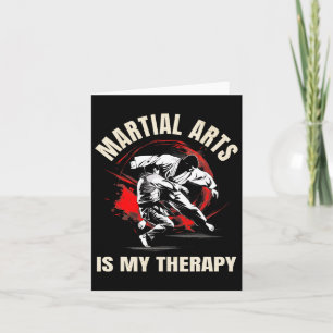 Martial Arts Is My Therapy – Karate3 Card