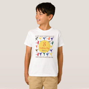 Martial Arts Japan Karate  Boy Birthday T-Shirt